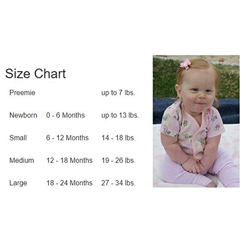 Baby Boys Girls Uni  3-Pack Short Sleeve Lap T-Shirt, Blue,   Up to 13 Lbs