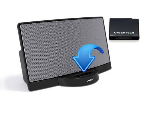 Bluetooth Receiver for iPhone Dock. 30-Pin Adapter Turns iPhone/iPod docking station into a Bluetooth dock (Due to Dock Speaker Hardware Design, Some Models of Dock Speaker May Not Be Compatible) -- s