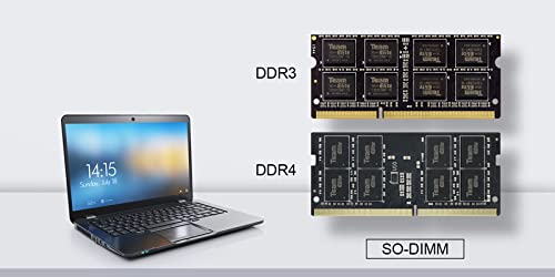 Elite DDR4 32GB Kit (2 x 16GB) 3200MHz PC4-25600 CL22 Unbuffered Non-ECC 1.2V SODIMM 260-Pin Laptop Notebook PC Computer Memory Module Ram Upgrade - TED432G3200C22DC-S01