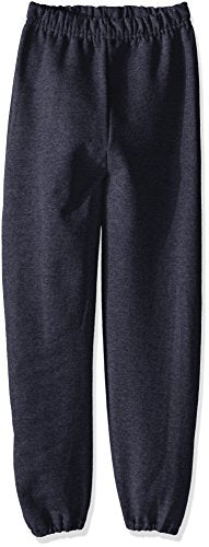  boys Fleece Sweatshirts, Hoodies & Sweatpants Pants, Sweatpants - Black Heather, Large US