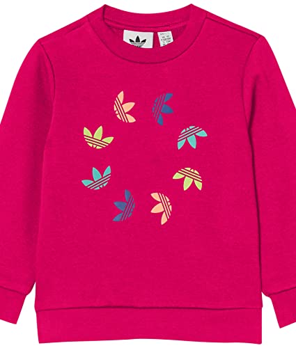 Uni -Baby Adicolor Crew Set Pold Pink 3 Months