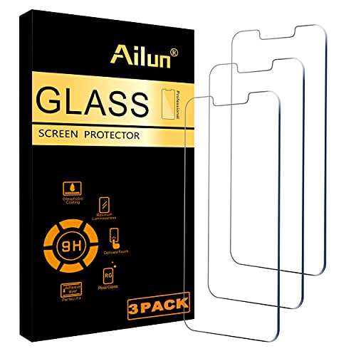 3 Pack Tempered Glass Screen Protectors for iPhone 13 mini