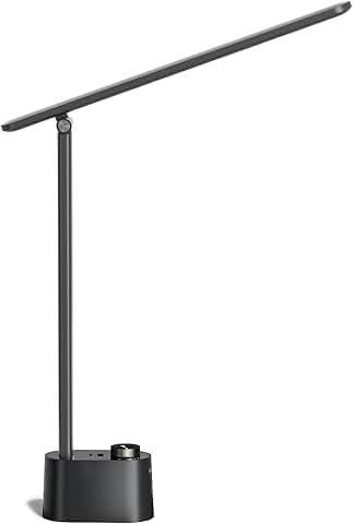 Stepless Dimmable Eye-Caring LED Desk Lamp with USB