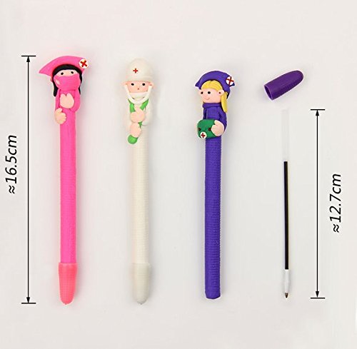 10 Pack Cute Cartoon Ballpoint Pens for Writing