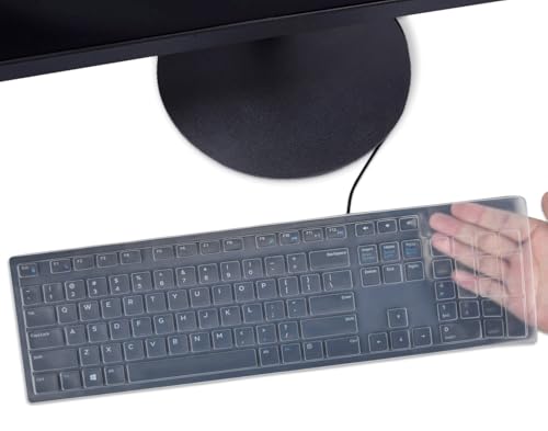 Clear keyboard cover for wired USB keyboard