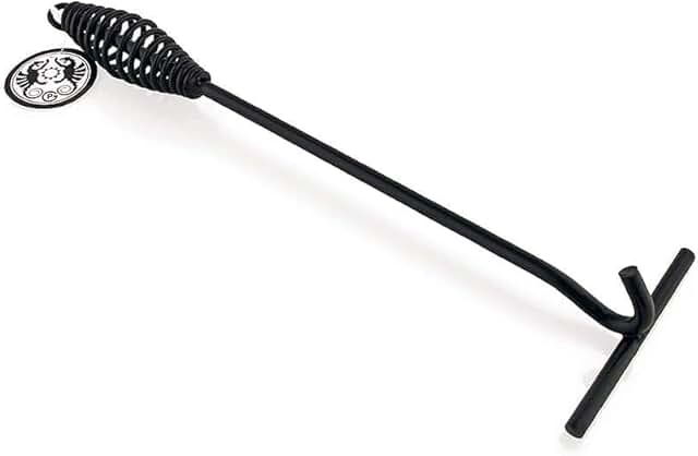 Long Steel Lid Lifter for Dutch Ovens and Campfire Cooking