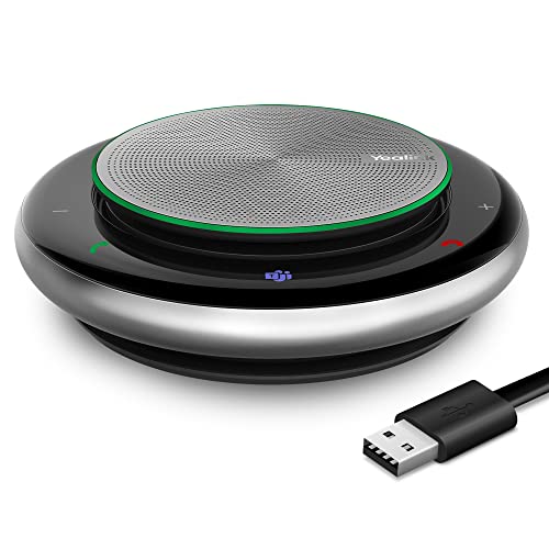 Bluetooth Speakerphone USB Speakers with Microphone Teams CP900 Wireless Enhanced Noise Reduction Algorithm Home Office 360 Voice Pickup (Teams Optimized, CP900) (CP900-MT)
