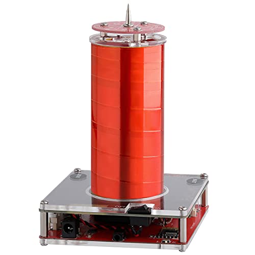 Bluetooth Music Tesla Coil PLLSSTC Desktop Toy Plasma Loudspeaker Arc Generator Wireless Transmission Teaching Demonstration Experiment Model JE-13