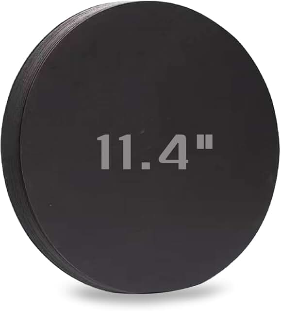 50 Sheets Heavyweight Black Cardstock, 11.4 Inches