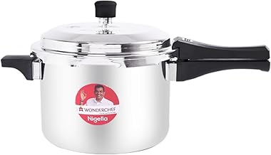 5L Tri-Ply Outer Lid Pressure Cooker in Silver