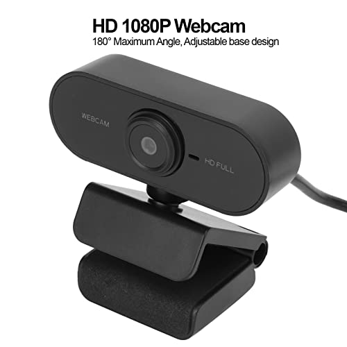 1080P Webcam with Microphone,Computer Camera, Portable USB Online Class Video Live Universal Camera for Desktop Laptop PC