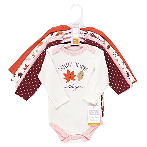 Uni   Cotton Long-Sleeve Bodysuits Fall, 0-3 Months