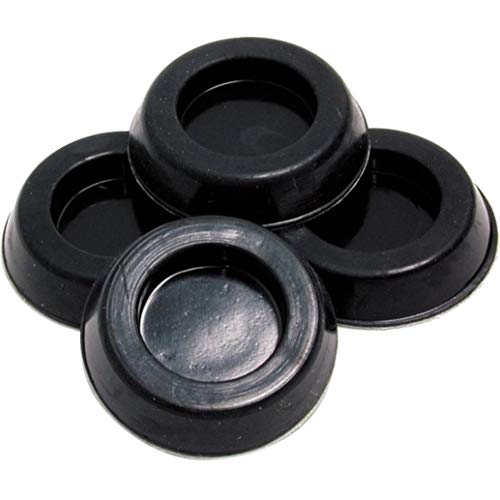 .com 1-1/4in Dia. Self-Adhesive Rubber Feet for PC Cases - System case feet (pack of 4) (RUBBERFEET)
