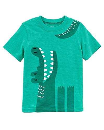 Carter s Baby Boys  Alligator Jersey Tee, Green, 3 Months