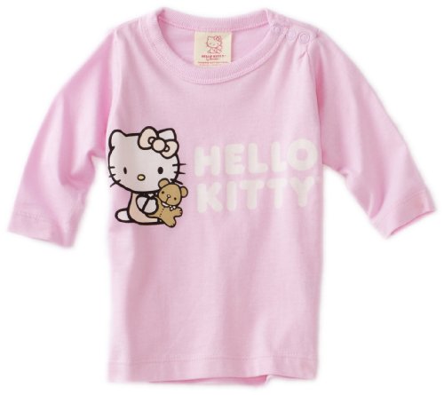 Girls Infant Tiny Chum Long Sleeve Snap T-Shirt, Pink, 0-3 Months