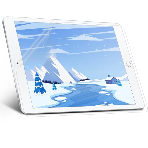 [2 PACK] Paperfeel Screen Protector for iPad 9th/8th/7th Generation (10.2 Inch, 2021/2020/2019), Matte PET Film for iPad 10.2, Write and Draw Like on Paper, Anti Glare Screen Protector
