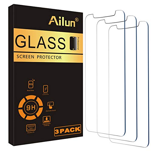 3 Pack Tempered Glass Screen Protectors for iPhone 12/12 Pro
