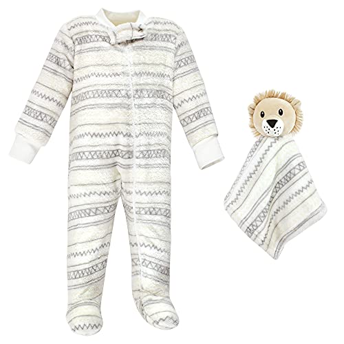 Flannel Plush Sleep and Play and Security Toy, Aztec Lion, 0-3 Months