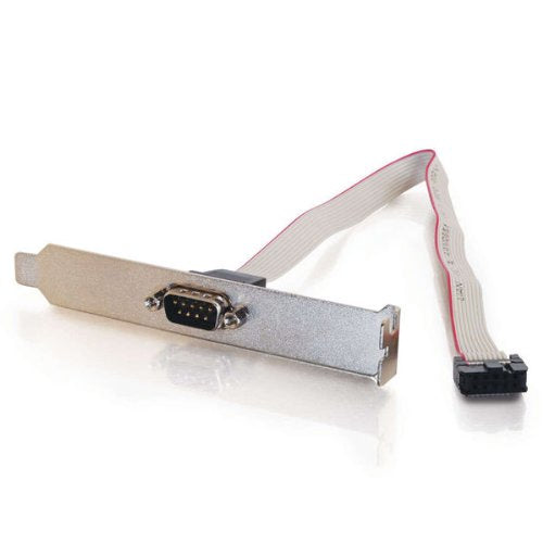 /Cables to Go 28300 DB9 Male Serial RS232 Add A Port Adapter with Bracket for Intel Motherboards