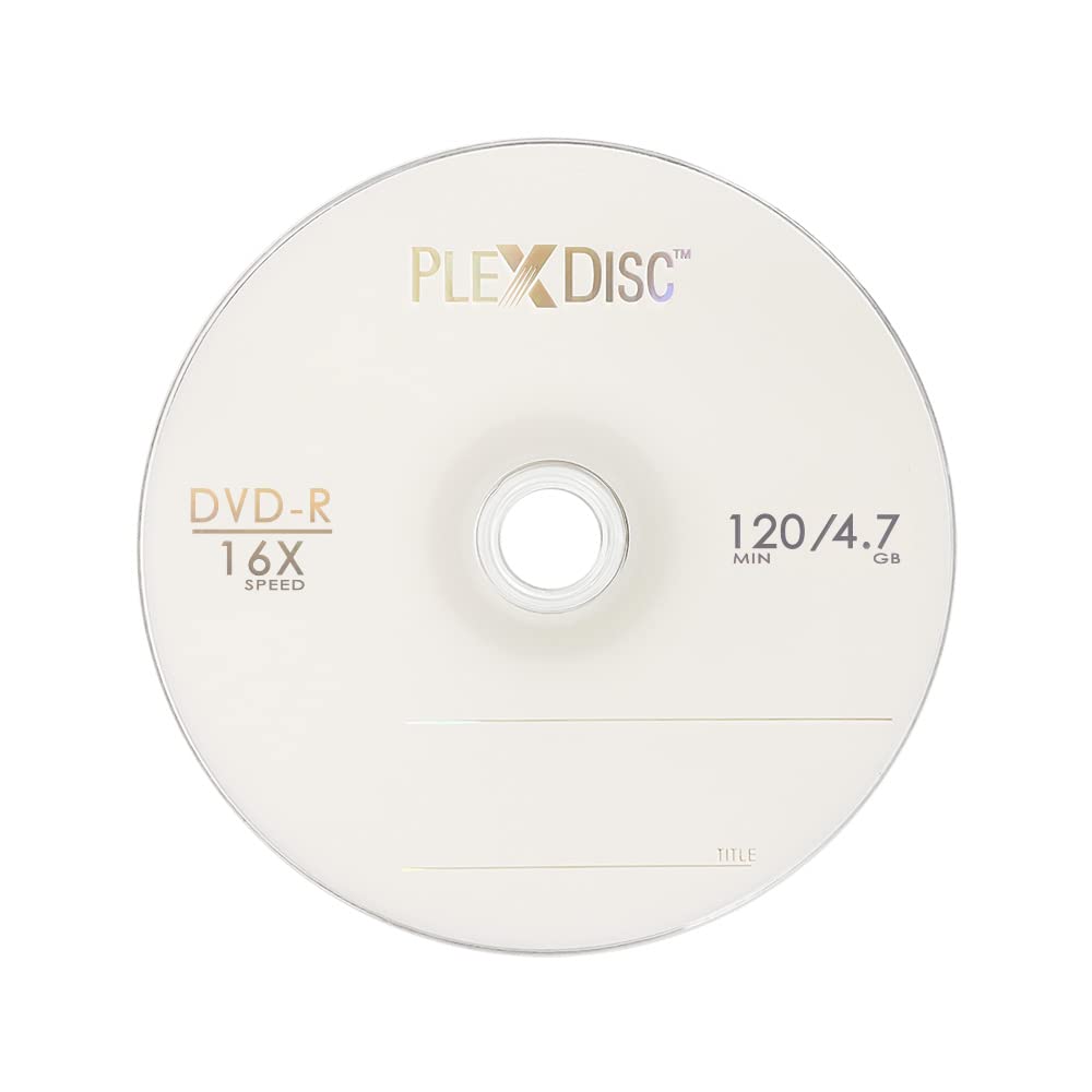 DVD-R 4.7GB 16x Logo Branded Recordable Media Disc - 50 Disc Spindle (FFP) 632-814-BX