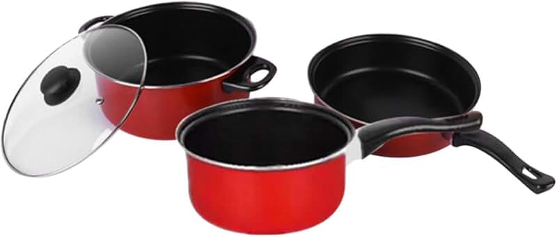 Six-piece 18/8 stainless steel kitchen utensil set