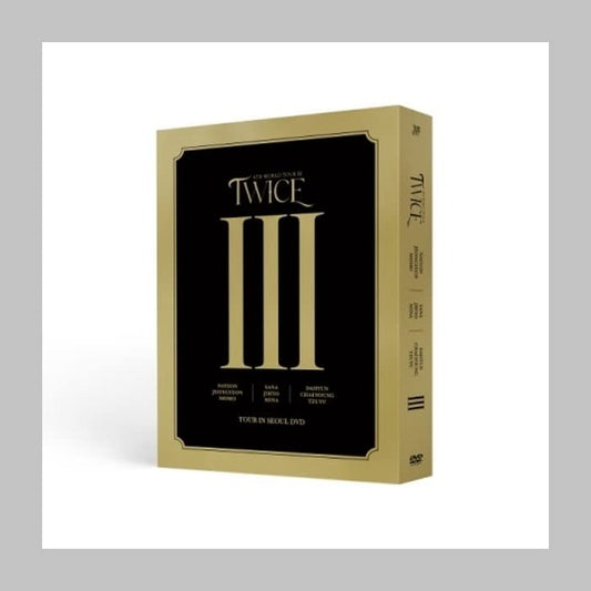 TWICE 4th World Tour Seoul DVD with Poster and Tracking Sealed