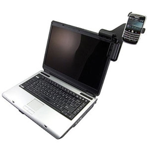 Laptop Mobile Connect with Custom Holder for BlackBerry Bold 9000 - Black
