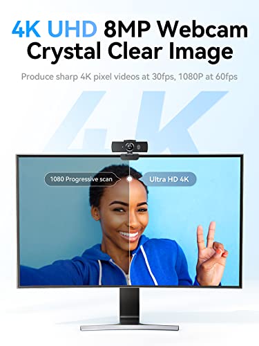 (with 4K Webcam) USB Microphone with 4K Webcam in Bundle