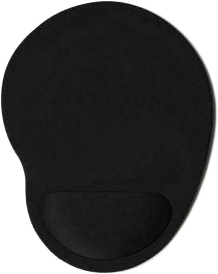 Black Ergonomic Mouse Wrist Pad