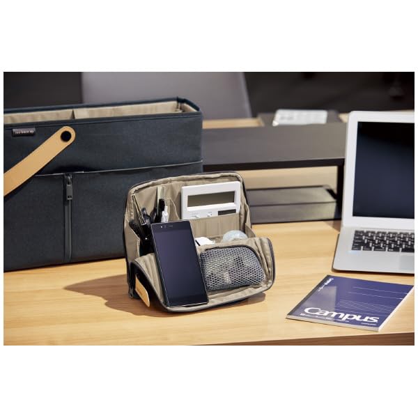 Foldable Large Pencil Case with Stand-up Design