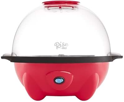Red popcorn popper, 450 grams