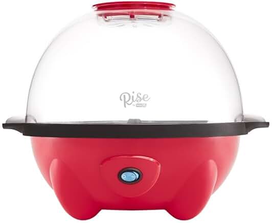 Red popcorn popper, 450 grams
