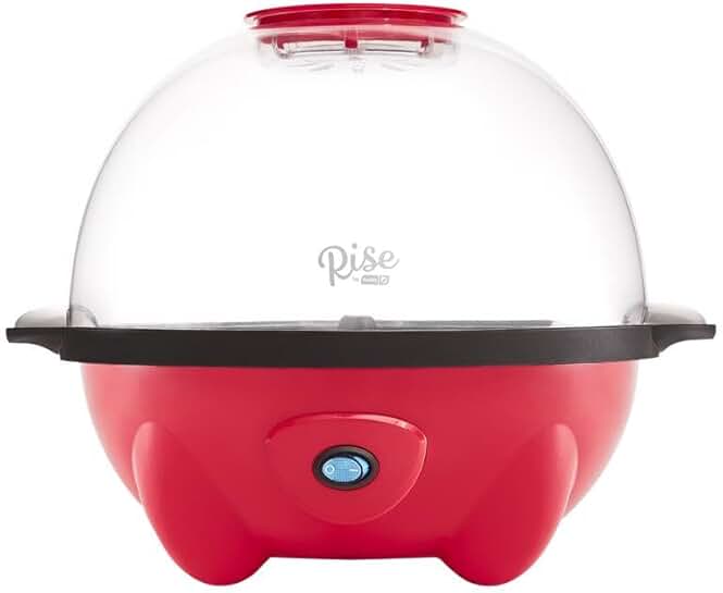 Red popcorn popper, 450 grams