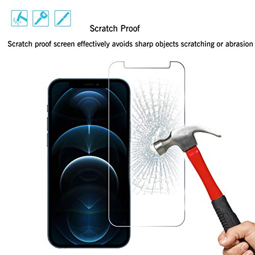 Glass Screen Protector Compatible for iPhone 12 pro Max 2020 6.7 Inch 3 Pack Case Friendly Tempered Glass