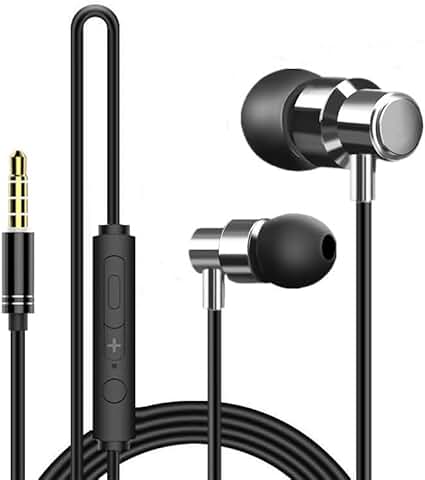 Wired Earphone Replacement for Mobile Devices and PC
