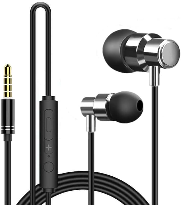 Wired Earphone Replacement for Mobile Devices and PC