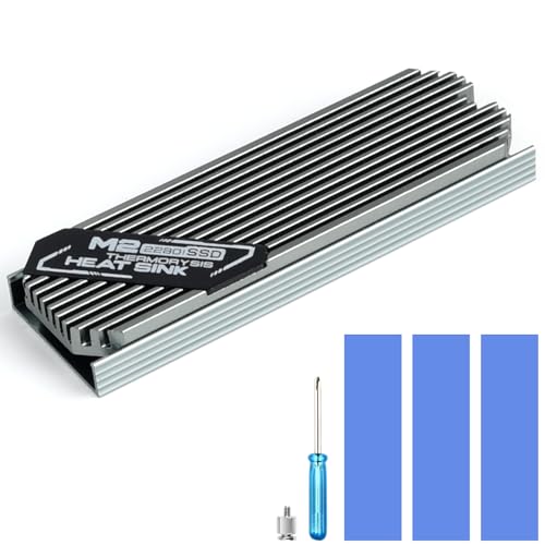 M.2 SSD Heatsink with Nano Thermal Pads