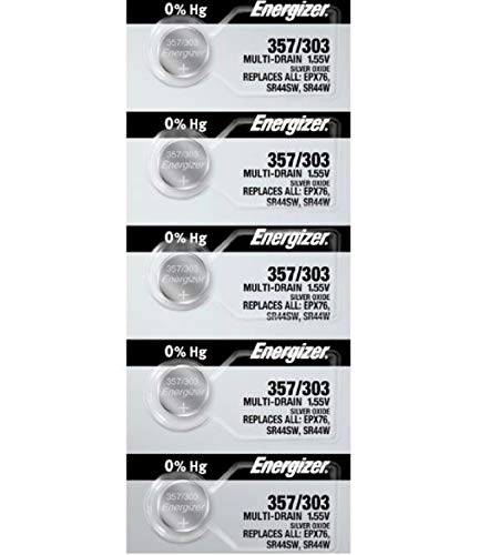 10 357/303 Multi-Drain Zero Mercury Batteries