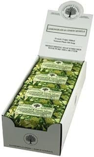 Lemongrass and Lemon Myrtle Natural Soap, 8 Bars