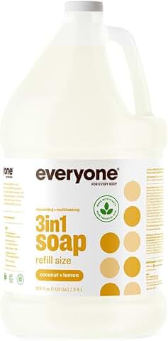 3-in-1 Coconut and Lemon Body Wash and Shampoo