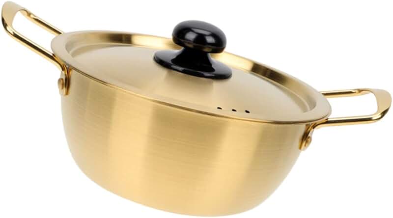 Camping Cookware Set with Pots, Pans, and Tote Bag