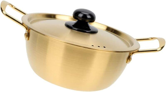 Camping Cookware Set with Pots, Pans, and Tote Bag