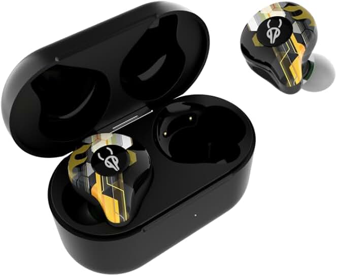 Wireless Bluetooth Earbuds with Noise Reduction and Charging Case