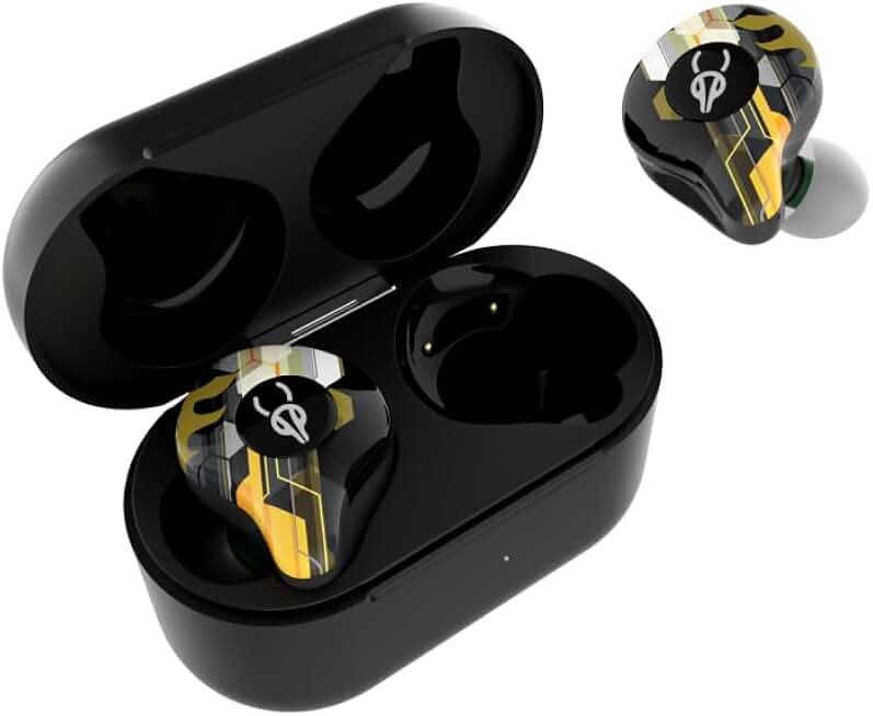 Wireless Bluetooth Earbuds with Noise Reduction and Charging Case