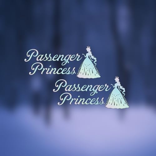 Passenger Princess Pastel Car Decals and Accessories