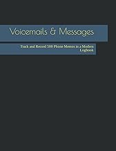 Track and Record 500 Phone Memos in a Logbook