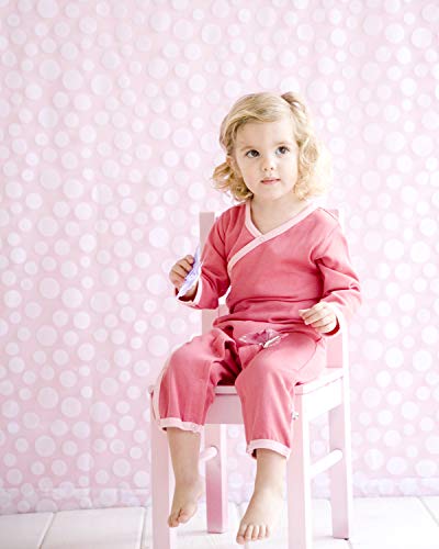 Baby Soy All-Natural Kimono Onepiece Color: Blossom Size: 0-3 Months