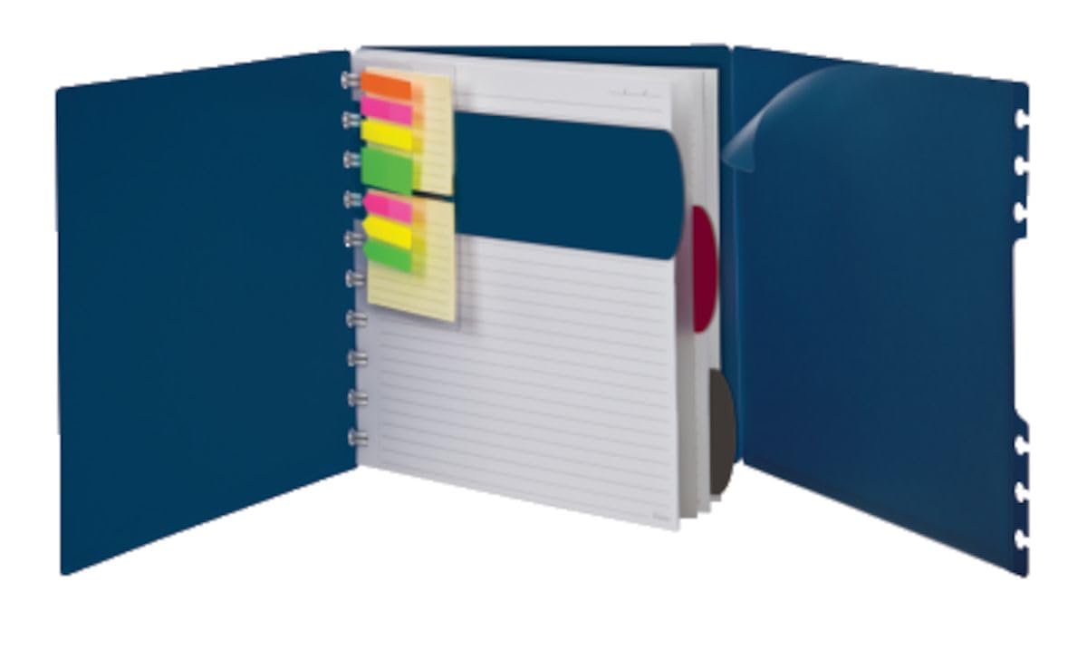 Wide-Ruled Navy Notebook, Letter Size, 60 Sheets