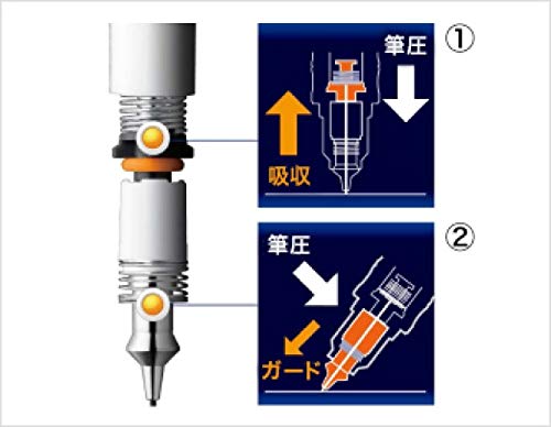 Mechanical Pencil with 0.5mm Lead in Honeycomb Gray