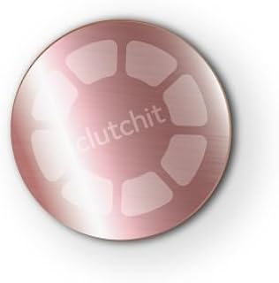 Set of three thin magnetic metal replacement plates with adhesive